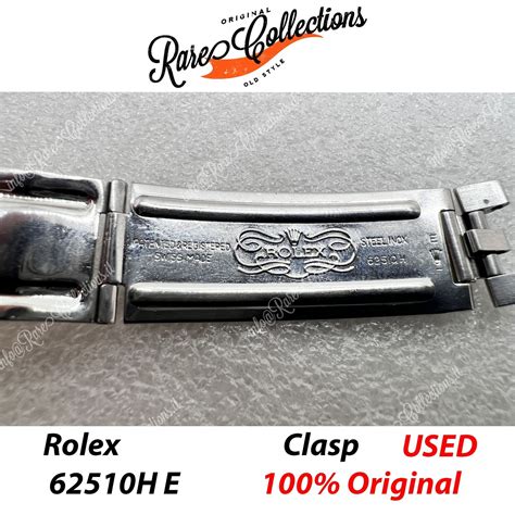 20mm fibbia buckle rolex|USED Usato Clasp Rolex 62510 H 20mm Bracelet Fibbia .